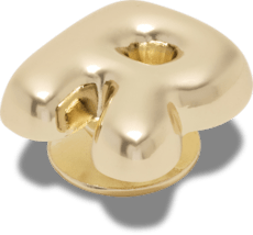 Gold Bubble Letter R