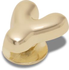 Gold Bubble Letter Y