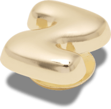 Gold Bubble Letter Z
