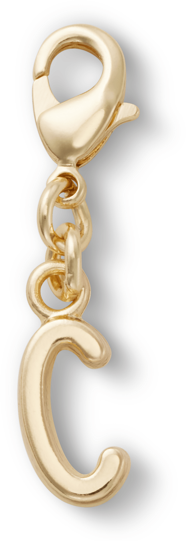 Gold Letter C Charm