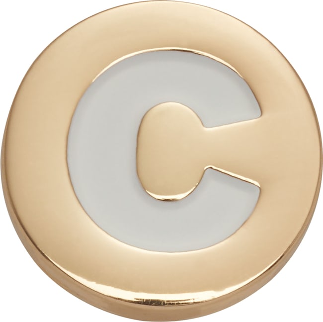 Gold Letter C