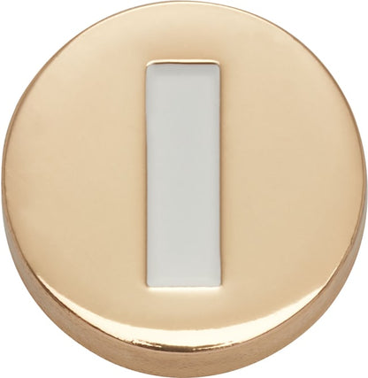Gold Letter I