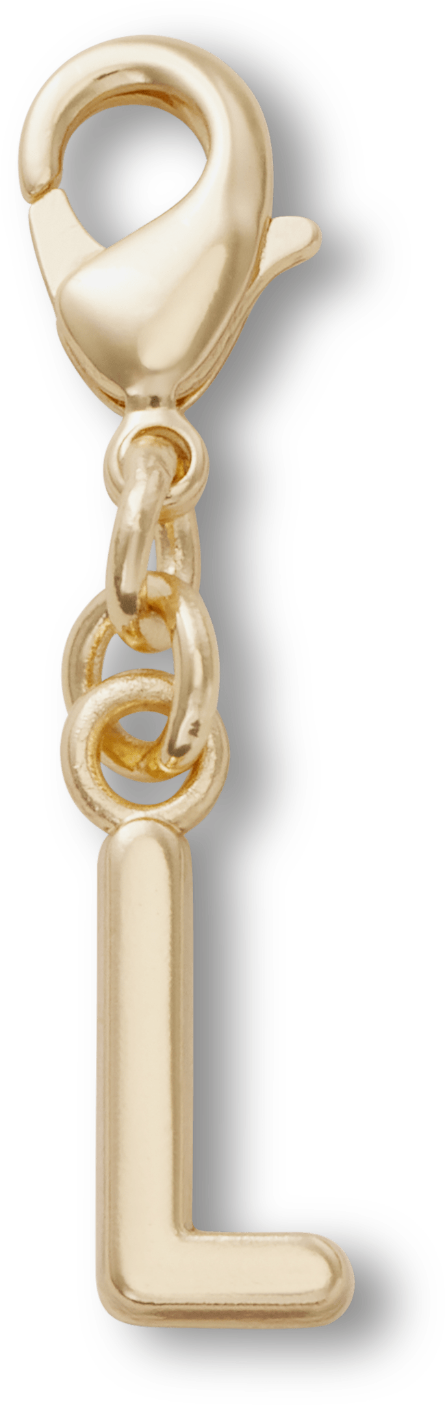 Gold Letter L Charm