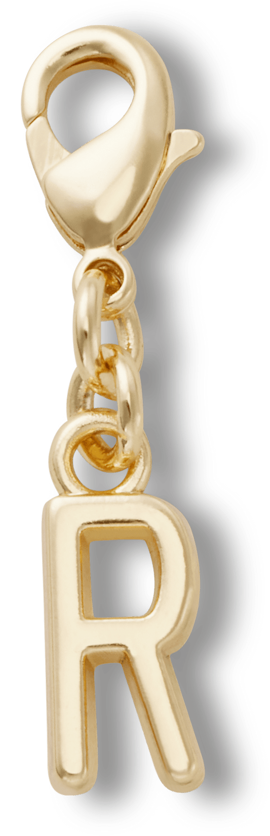 Gold Letter R Charm