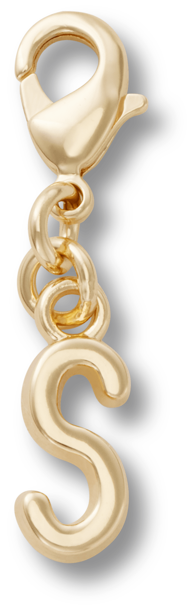 Gold Letter S Charm