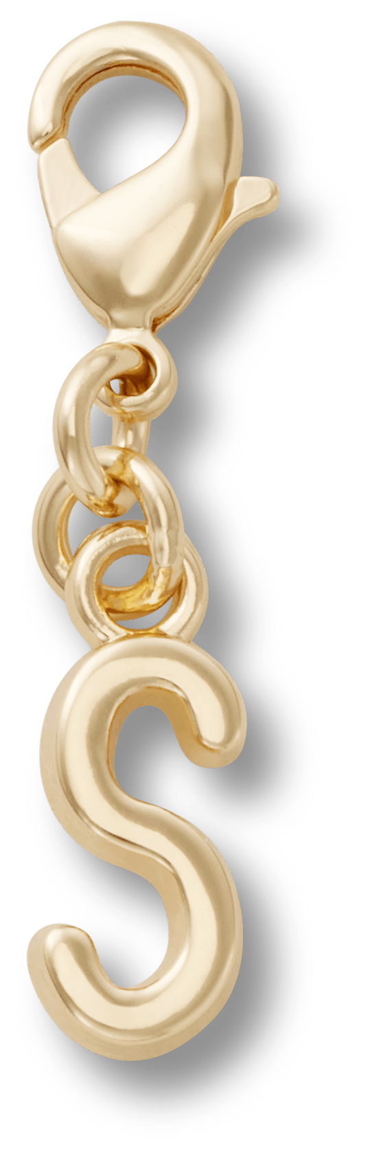 Gold Letter S Charm