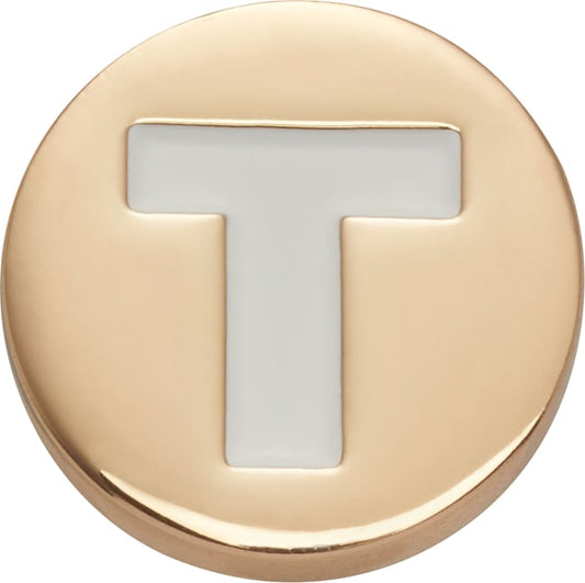 Gold Letter T