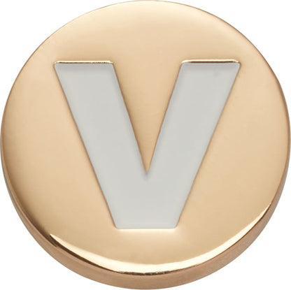 Gold Letter V