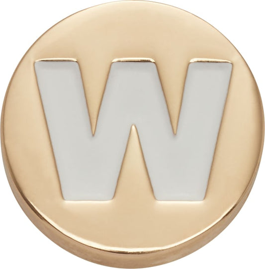 Gold Letter W