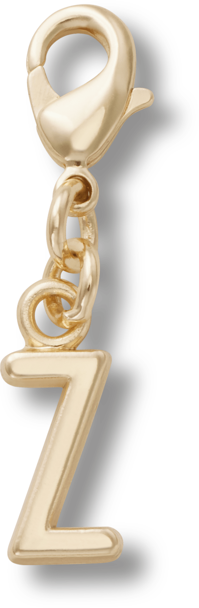 Gold Letter Z Charm