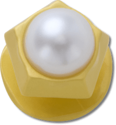 Gold Pentagon Pearl