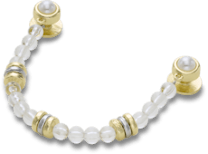 Gold Transparent Bead Chain