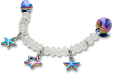 Iridescent SMT Gem Chain