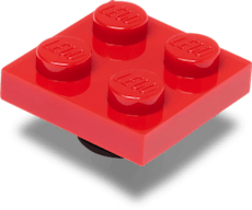 LEGO® Red Tile 2x2
