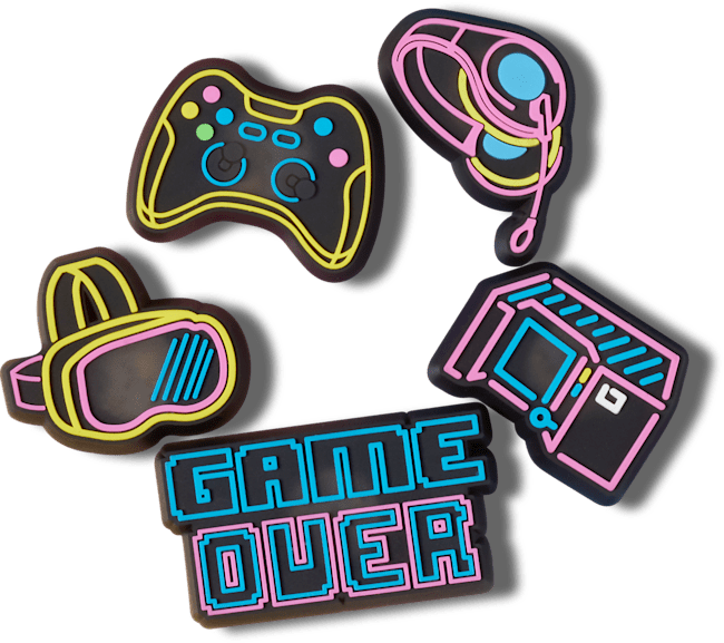Lights Up Neon Gamer 5 Pack