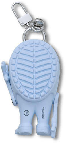 Lil Classic Bag Charm - Blue Frost