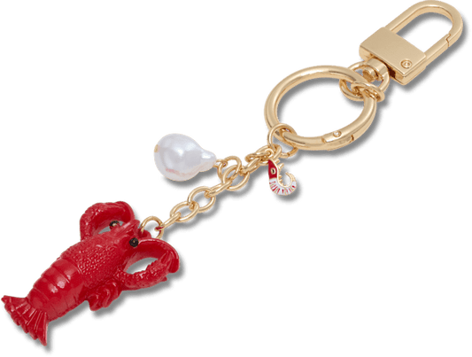 Lobster Bag Charm - Red