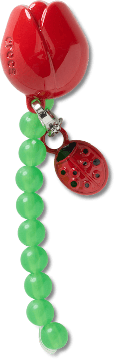 Meta Rose Dangle