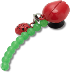 Meta Rose Dangle