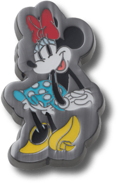 Minnie Mouse Elevated Jibbitz™ Charm